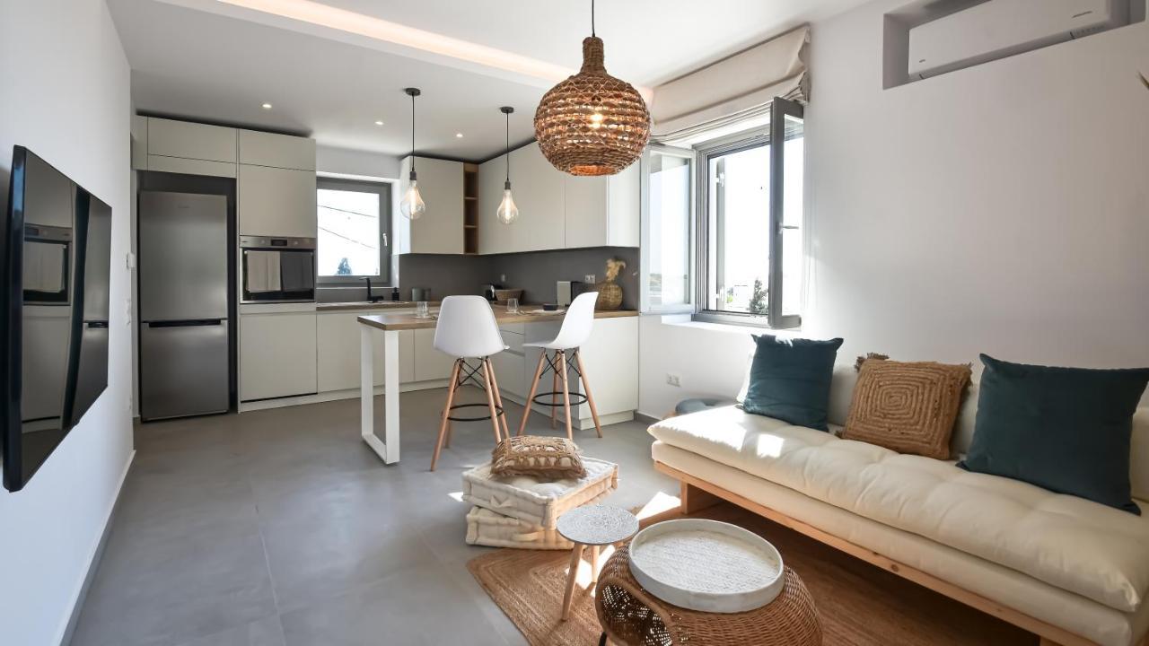 Sunkiss Paros Apartment ดริยอส ภายนอก รูปภาพ