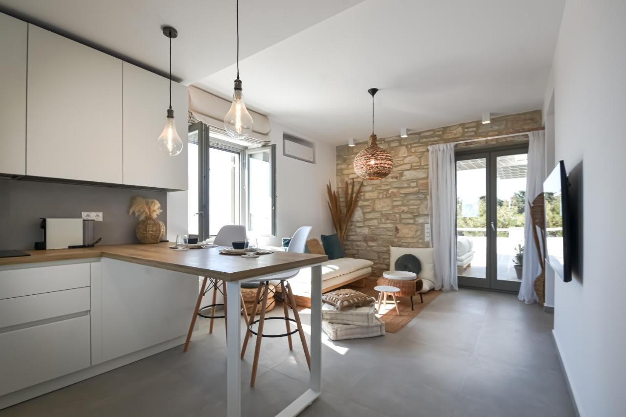 Sunkiss Paros Apartment ดริยอส ภายนอก รูปภาพ